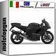 MIVV High Exhaust Approved Oval Carbon Triumph Daytona 955i 1999 99 2000 00