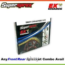 New EK Chain & Supersprox Sprocket Kit For TRIUMPH 955I DAYTONA 955cc