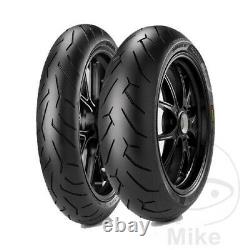 Pirelli DIABLO ROSSO II 190/50 ZR17 73(W) Rear Tyre Triumph Daytona 955 i 2003