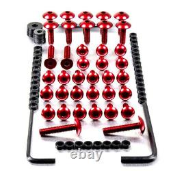 Pro-Bolt Aluminium Fairing Bolt Kit Red FTR086R Triumph Daytona 955i 04-05