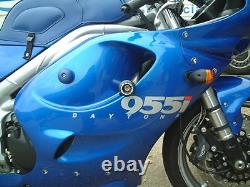 R&G Racing Black Aero Crash Protectors Triumph Daytona 955i 2005