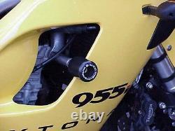 R&G Racing Black Aero Crash Protectors Triumph Daytona 955i 2006