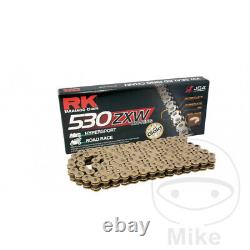 RK ZXW 106 Link Gold XW-Ring Chain RL For Triumph Daytona 955 i Centennial 2002