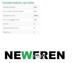 Rear Brake Disc Newfren DF5009A Triumph Daytona I 955i 2005 2006