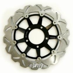 Rezo Wavy Front Brake Rotor Discs Pair for Triumph Speed Triple 955i 02-04