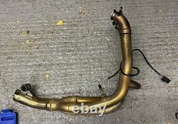 Scorpion Titanium Exhaust, Link Pipe, Headers Triumph Daytona Speed Triple 955i