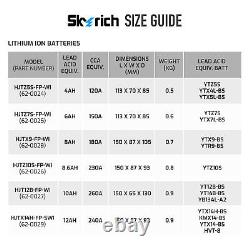 Skyrich Lithium Ion Battery HJTX14H-FP-SWI For Triumph Daytona 955i 2000