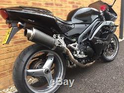 TRIUMPH 955i DAYTONA SS, 2006 ON A 56 PLATE, FINAL EDITION, LOW MILEAGE, EXCELLENT