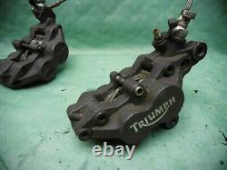 TRIUMPH BRAKE CALIPER (int. E) DAYTONA 955i T595 SPEED TRIPLE T509 TIGER T709 SET