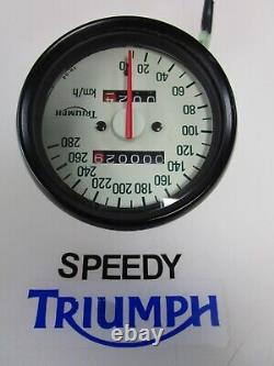 TRIUMPH DAYTONA 595 / 955i SPEED TRIPLE CLOCK SPEEDO INSTRUMENT KMH KPH T2504005