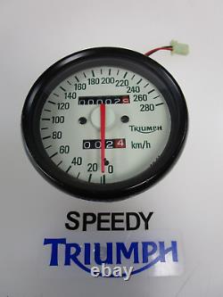 TRIUMPH DAYTONA 595 / 955i SPEED TRIPLE CLOCK SPEEDO INSTRUMENT KMH KPH T2504005