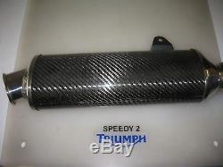 TRIUMPH DAYTONA 595 955i SPEED TRIPLE HIGH LEVEL EXHAUST NOT FOR ROAD USE