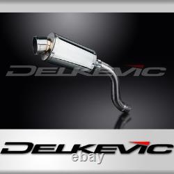TRIUMPH DAYTONA 955i 01-02 HILEV 225mm OVAL STAINLESS SILENCER EXHAUST KIT