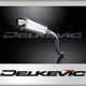 TRIUMPH DAYTONA 955i 01-02 HILEV 225mm OVAL STAINLESS SILENCER EXHAUST KIT