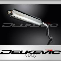 TRIUMPH DAYTONA 955i 01-02 HILEV 450mm OVAL STAINLESS BSAU SILENCER EXHAUST KIT