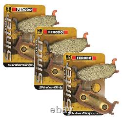 TRIUMPH DAYTONA 955i 1997 Full Set Ferodo ST Sintered Brake Pads