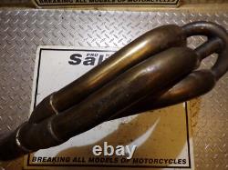 TRIUMPH DAYTONA 955i 2001 2006EXHAUST DOWNPIPESUSED MOTORCYCLE PARTS