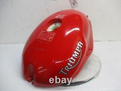 TRIUMPH DAYTONA 955i 2004 2400595 RED FUEL TANK (22631)
