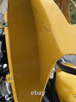 TRIUMPH DAYTONA 955i Front upper nose cone fairing panel Yellow 2006