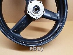 TRIUMPH DAYTONA 955i Front wheel Black OE paint VGC 2001 2006