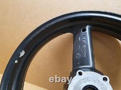 TRIUMPH DAYTONA 955i Front wheel Black OE paint VGC 2001 2006