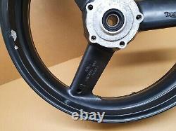 TRIUMPH DAYTONA 955i Front wheel Black OE paint VGC 2001 2006