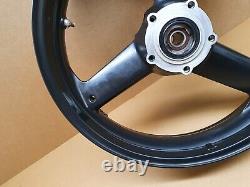 TRIUMPH DAYTONA 955i Front wheel Black OE paint VGC 2001 2006