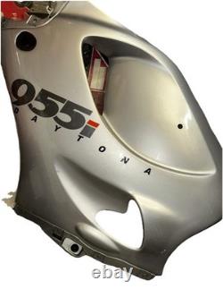 TRIUMPH DAYTONA 955i LEFT SIDE FAIRING PANEL IN SILVER