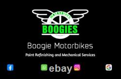 TRIUMPH DAYTONA 955i LEFT SIDE FAIRING PANEL IN TORNADO RED