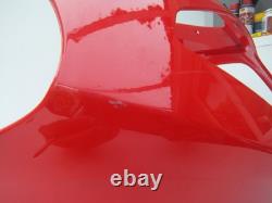 TRIUMPH DAYTONA 955i NOSE CONE FAIRING IN RED FRONT HEADLIGHT COWL GOOD 2005