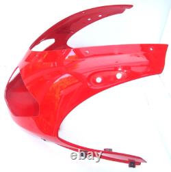 TRIUMPH DAYTONA 955i NOSE CONE FAIRING IN RED FRONT HEADLIGHT COWL GOOD 2005