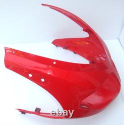 TRIUMPH DAYTONA 955i NOSE CONE FAIRING IN RED FRONT HEADLIGHT COWL GOOD 2005