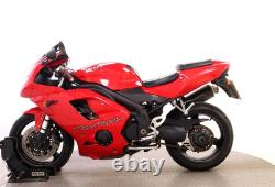 TRIUMPH DAYTONA 955i NOSE CONE FAIRING IN RED FRONT HEADLIGHT COWL GOOD 2005