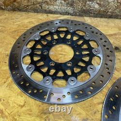 TRIUMPH DAYTONA T595 955i FRONT BRAKE DISCS 1997 2001