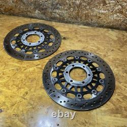 TRIUMPH DAYTONA T595 955i FRONT BRAKE DISCS 1997 2001