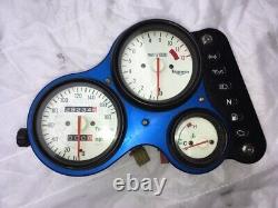 TRIUMPH DAYTONA T595 (955i) OEM UK SPEC SPEEDO CLOCKS TACHO 29K MILES 1997-1998