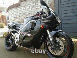 TRIUMPH DAYTONA T595 955i TRIPLE 19K 1997 RARE FACTORY BLACK YRS MOT HPI CLEAR