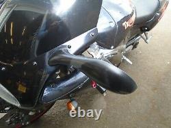 TRIUMPH DAYTONA T595 955i TRIPLE 19K 1997 RARE FACTORY BLACK YRS MOT HPI CLEAR