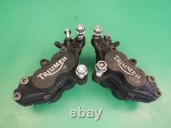 TRIUMPH FRONT BRAKE CALIPERS 4 pot 83mm SPEED TRIPLE DAYTONA SPRINT 955i tt600