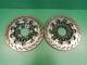 TRIUMPH FRONT PAIR BRAKE DISC 955i DAYTONA SPEED TRIPLE 320mm 5 stud