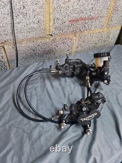 TRIUMPH SPEED TRIPLE 955i FRONT BRAKE CALIPERS 2003/05 DAYTONA TIGER 1050