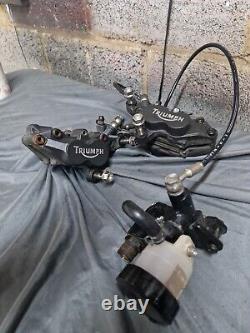 TRIUMPH SPEED TRIPLE 955i FRONT BRAKE CALIPERS 2003/05 DAYTONA TIGER 1050