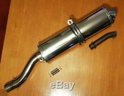 TRIUMPH T595 955i DAYTONA / SPEED TRIPLE STAINLESS STEEL EXHAUST & LINK PIPE