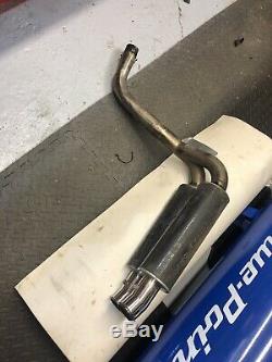 Triumh T595 955i Daytona Under Seat Exhaust Conversion