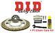 Triumph 955i Daytona 02-03 (S/S S/Arm) DID Chain And Sprocket Kit + P1 Kit