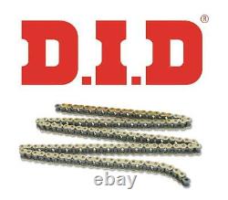 Triumph 955i Daytona 03-06 DID VX Heavy Duty Gold X-Ring Chain 530 x 106 Links