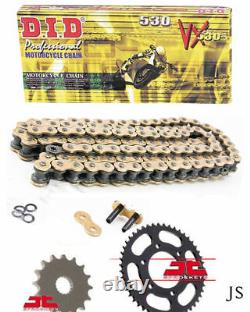 Triumph 955i Daytona Centennial 2002 DID GOLD VX X-Ring Chain & Sprocket Kit