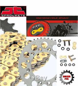 Triumph 955i Daytona Centennial Ed 2002 GOLD X-Ring Chain and Sprocket Set Kit
