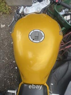 Triumph 955i Daytona Yellow Petrol Fuel Tank