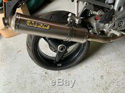 Triumph 955i Daytona or Speed Triple Arrow exhaust and link pipe